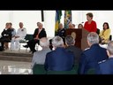 Presidenta Dilma cumprimenta oficiais-generais recém-promovidos durante solenidade de apresentação