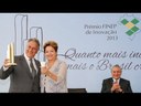 Presidenta Dilma discursa durante a entrega do Prêmio Finep de Inovação 2013