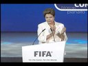 Discurso da presidenta Dilma durante sorteio da Copa das Confederações - São Paulo/SP
