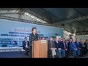 Presidenta Dilma discursa na inauguração da ponte Anita Garibaldi, Laguna (SC)