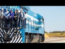 Presidenta Dilma discursa na inauguração de trecho da Ferrovia Norte-Sul, em Anápolis (GO)