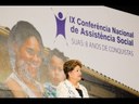 Presidenta Dilma discursa na IX Conferência Nacional de Assistência Social