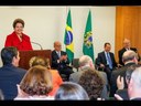 Presidenta Dilma empossa novos ministros dos Transportes e da Secretaria de Portos