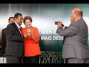 Presidenta Dilma entrega máquinas a municípios de Minas Gerais