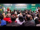 Presidenta Dilma fala sobre legado da Copa em lançamento de compromisso pelo emprego e trabalho decente