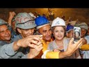 Presidenta Dilma faz visita às obras da Linha 4 do metrô do Rio de Janeiro
