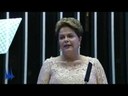 Presidenta Dilma em seu discurso de posse