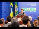 Presidenta Dilma na entrega do 28º Prêmio Jovem Cientista, no Palácio do Planalto.