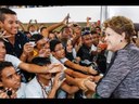 Presidenta Dilma recebe participantes da IV CNIJMA no Palácio do Planalto
