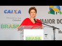 Discurso da presidenta Dilma durante entrega de casas em Araguari (MG)