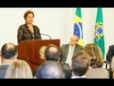 Em cerimônia no Palácio do Planalto, presidenta Dilma lembra do golpe militar de 1964