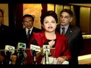 Vídeo da entrevista coletiva concedida pela Presidenta da República, Dilma Rousseff, após banquete oficial oferecido pelo presidente da China, Hu Jintao - Pequim/China