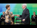 Dilma discursa na cerimônia de recondução de Rodrigo Janot ao cargo de Procurador-Geral da República