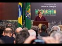 Presidenta Dilma em cerimônia de lançamento do Marco Regulatório da Mineração