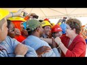 Presidenta Dilma em entrevista coletiva após visita à Barragem de Jati (CE)