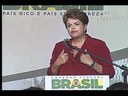 Dilma afirma que Brasil está compartilhando o crescimento