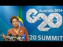 Presidenta Dilma concede entrevista coletiva à imprensa após Cúpula do G20 em Brisbane, Austrália