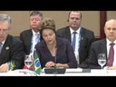Presidenta Dilma discute contexto econômico com líderes dos Brics