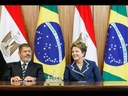 Declaração à imprensa da presidenta Dilma após cerimônia de assinatura de atos com o Presidente do Egito, Mohamed Morsi - Brasília/DF