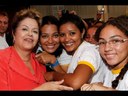 Entrevista coletiva concedida pela Presidenta Dilma após a cerimônia de formatura de 2.400 alunos do Pronatec/BSM em Fortaleza
