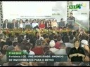 Discurso da presidenta Dilma na cerimônia de anúncio de investimentos para a implantação da linha Leste do Metrô de Fortaleza - Fortaleza/CE