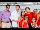 Coletiva de imprensa na entrega do MCMV em Capanema (PA)
