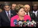 Entrevista coletiva concedida pela presidenta Dilma após declaração à imprensa - Durban/África do Sul