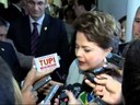 Entrevista coletiva concedida pela presidenta Dilma após vacinação contra a gripe - Brasília/DF