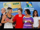 Discurso da presidenta Dilma durante cerimônia de anúncio de linha de financiamento para aquisição de móveis e eletrodomésticos aos beneficiários do programa Minha Casa, Minha Vida 
