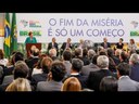 Discurso da presidenta Dilma durante cerimônia de anúncio de medidas do Plano Brasil Sem Miséria - Brasília/DF