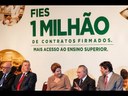 Discurso da Presidenta Dilma durante cerimônia de celebração de um milhão de contratos do Fies em São Paulo (SP)