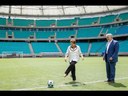 Discurso da presidenta Dilma durante cerimônia de inauguração do Complexo Esportivo Cultural Otávio Mangabeira - Arena Fonte Nova - Salvador/BA