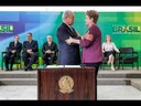 Discurso da presidenta Dilma durante cerimônia de posse do ministro de Estado dos Transportes, César Borges 
