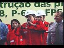 Discurso da presidenta Dilma durante visita aos locais de construção das plataformas P-55 e P-58 - Rio Grande/RS
