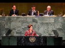 Em discursos anteriores na ONU, presidenta Dilma debateu crise econômica e propôs pacto pelo crescimento global