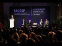 Discurso da presidenta Dilma durante cerimônia de posse do presidente e diretores da Federação das Associações Comerciais do Estado de São Paulo e da Associação Comercial de São Paulo