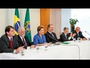 Discurso da presidenta Dilma durante cerimônia de sanção das leis que criam as universidades federais do sul da Bahia, do oeste da Bahia, do sul e sudeste do Pará e do Cariri/CE
