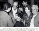 Presidente João Figueiredo ao chegar ao hotel, conversa com as senhoras Ruth Datte, Maria de Lourdes Figueiredo e Adelina Otília da Silva