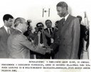 Presidente João Figueiredo cumprimenta o presidente Abdou Diouf, do Senegal, antes do encontro bilateral