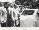 Presidente João Figueiredo descerra placa do marco de sua visita à Limeira-SP