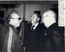 Presidente João Figueiredo  e Aureliano Chaves com o ministro Leitão de Abreu na Gâvea pequena 