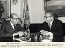 Presidente João Figueiredo recebe em audidência o ex-secretário de estado norte-americano Henry Kissinger