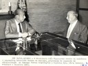 Presidente João Figueiredo recebe em audiência o empresário Sebastião Ferraz de Camargo, da Camargo Correa Construção e Comércio S.A.