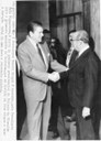 Presidente João Figueiredo recebe o presidente Ronald Reagan no Palácio do Planalto para encontro de trabalho