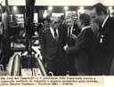 Presidente João Figueiredo visita a exposição estática de foguetes e mísseis produzidos pela Avibrás