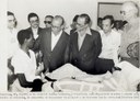 Presidente João Figueiredo visitou o atleta João Carlos de Oliveira, em companhia do governador Paulo Maluf e do ministro Danilo Venturini