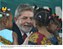 Presidente Lula durante visita ao Hospital Dia de Maputo - Moçambique.