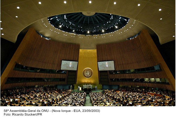 58 sessão da Assembléia Geral da ONU.