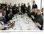 Presidente Lula durante almoço oferecido ao secretário geral da ONU Kofi Annan.