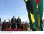 Presidente Lula acompanhado do presidente de São Tomé e Príncipe, Fradique Menezes.